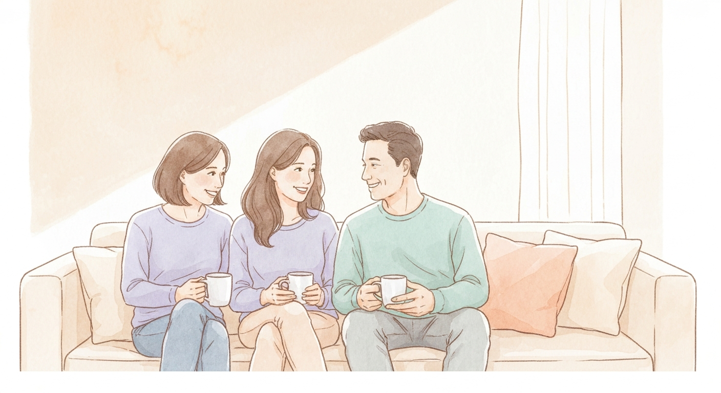 가족과 진심 어린 대화, 언제였는지 가물가물한가요? 관계 회복 첫걸음