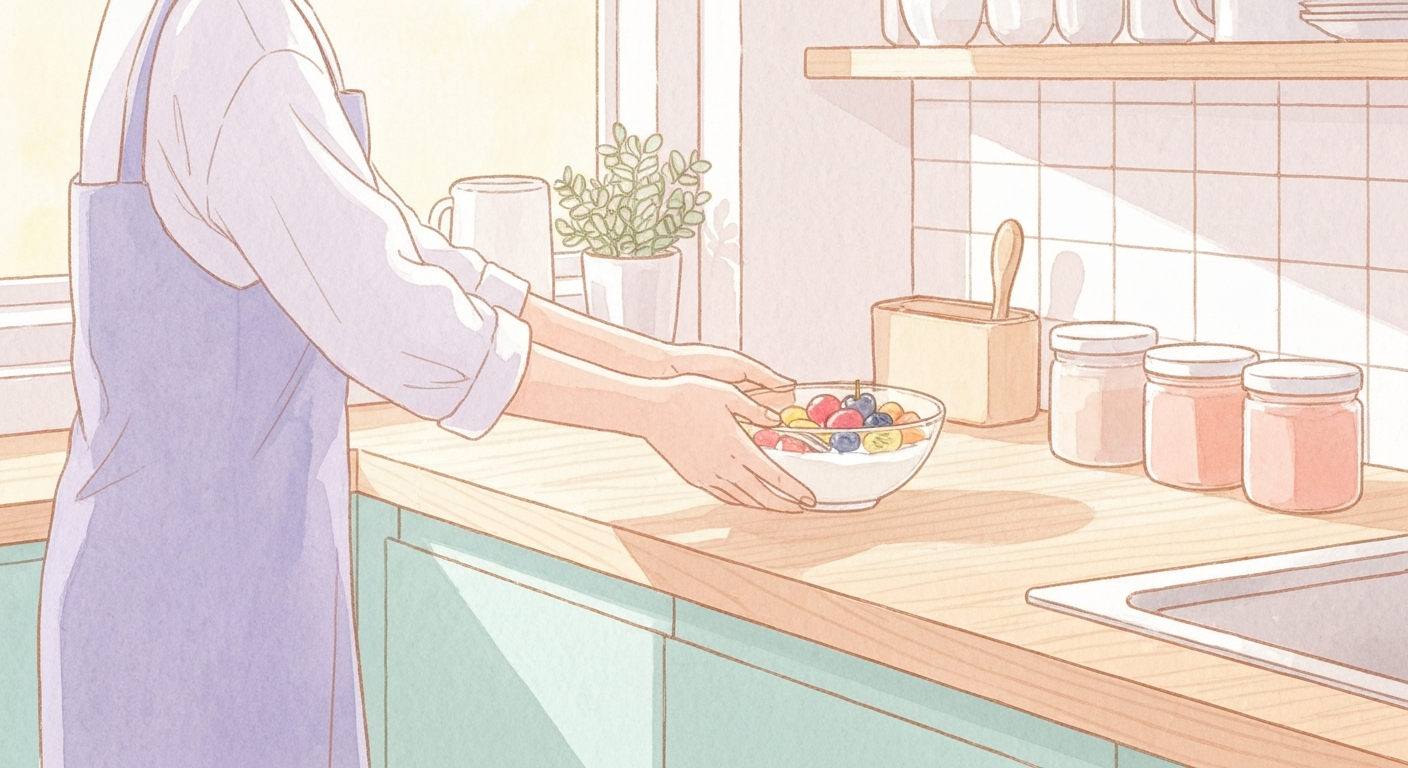 아침마다 뭘 먹을지 결정 못 해서 결국 굶고 나가요: 뇌 피로 줄이고 활기찬 하루 시작하는 법