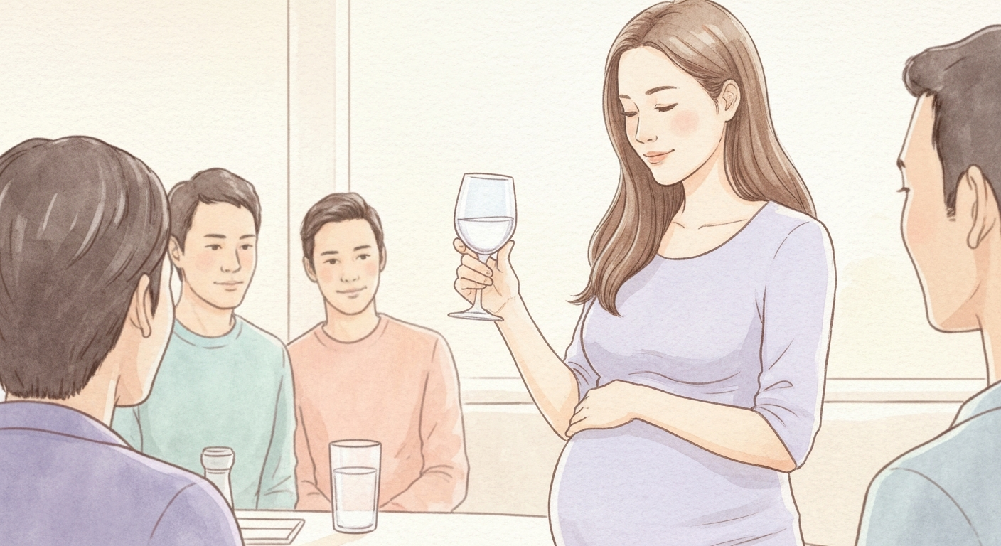 임신 중인데 '한 잔은 괜찮아' 권유, 어떻게 거절해야 할까요?