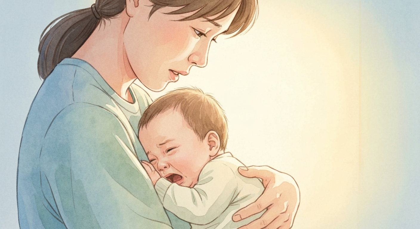 아이가 울기만 할 때: '뭘 원할까' 무력감을 느낄 때 대처법