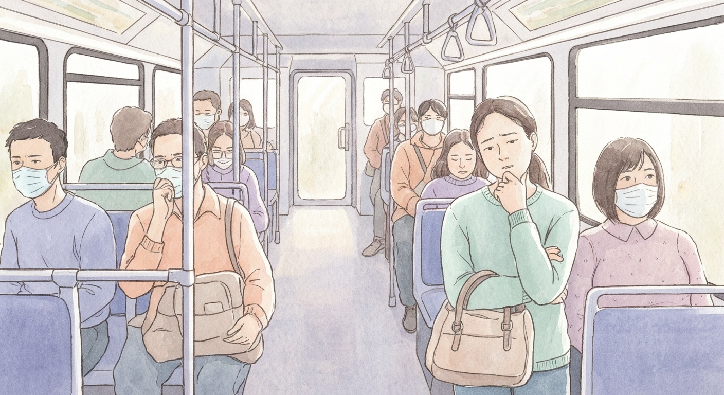 대중교통 마스크 미착용자 옆, '말해야 할까?' 고민될 때 현명한 대처법